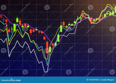 Stock Market Graph Chart Investment Trading Stock Exchange Trading Market Monitor Screen Stock ...