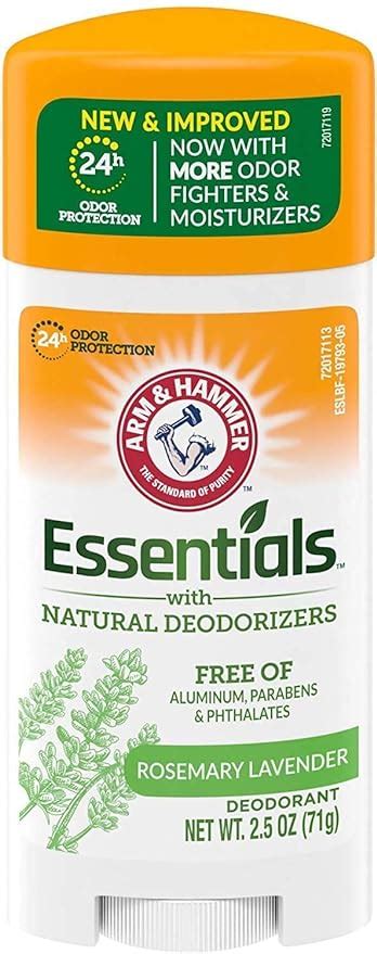 Amazon.com : Arm & Hammer Essentials Deodorant, Fresh, 2.5 oz. (Pack of 2) : Beauty & Personal Care