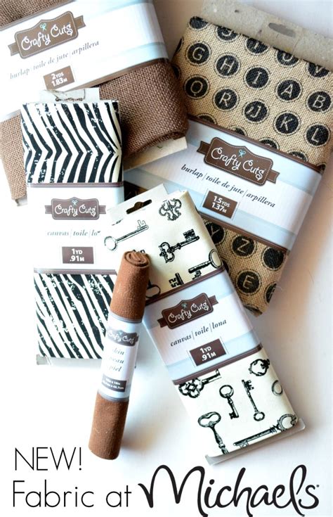 New! Fabric at Michaels #MichaelsFabric | A Night Owl Blog