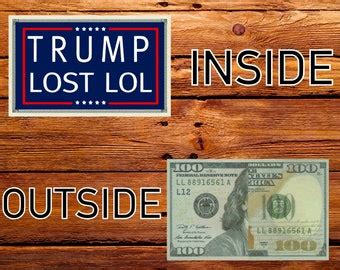 Set of 10: Hilarious Prank Fake 100 Dollar Bill Trump for Prison, Make ...