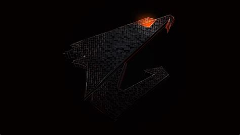 aorus, logo, gigabyte, 4k, HD Wallpaper | Rare Gallery