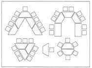 11 Trapezoid table layout ideas | classroom setup, classroom arrangement, classroom decor