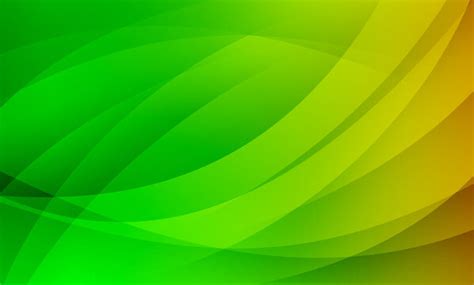 Abstract Green And Yellow Background