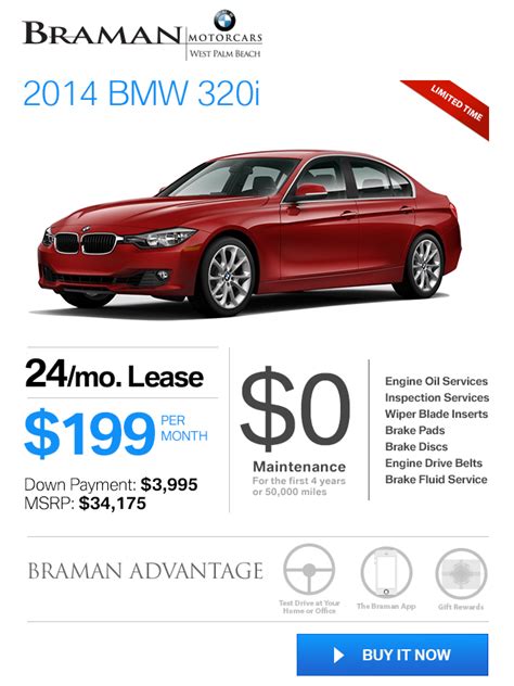 Lease a BMW 320i For Only $199 Per Month | Braman BMW Dealer :BMW Blog ...