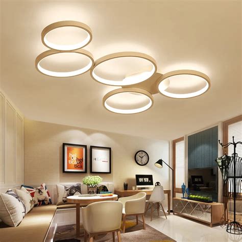 Modern Ceiling Lights Living Room Bedroom Children's Room LED Ceiling Light Simple Fashion ...