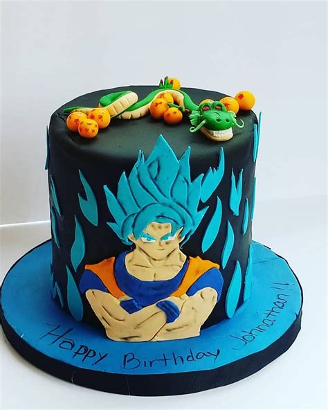 Dragon Ball Z Cake Goku - Dragon Ball Fans Anime