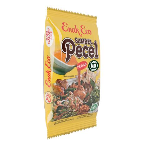 Bumbu Pecel Kotak 200 Pedas Vegan - Enak Eco