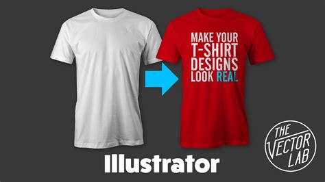 Mock Up T-Shirt Designs in Adobe Illustrator on Vimeo