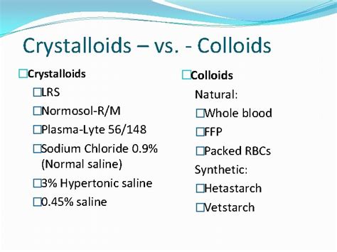 Fluid Therapy in the Surgical Patient CTVT pgs