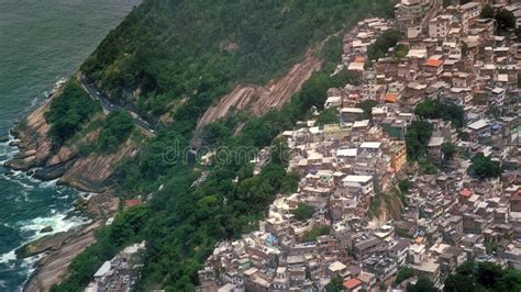 Aerial View of Rocinha Favelas Stock Photo - Image of panorama, ghetto: 75327724