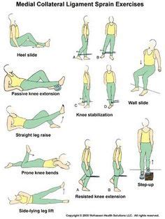 7 Medial Collateral Ligament exercises ideas | knee exercises ...