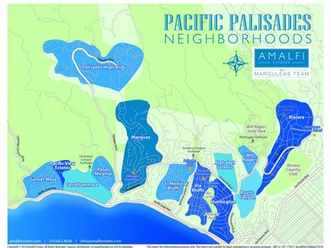 Palisades Color Coded Map | Pacific Palisades, CA Patch