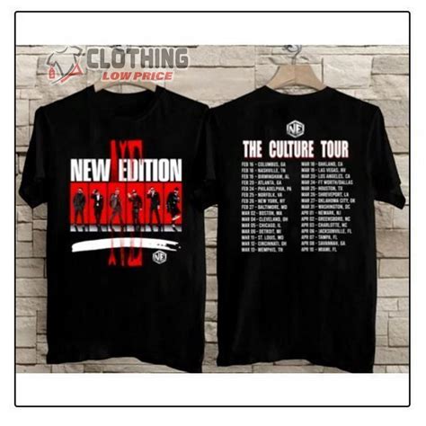 New Edition Tour 2022 Merch, New Edition The Culture Tour 2022 Dates T ...