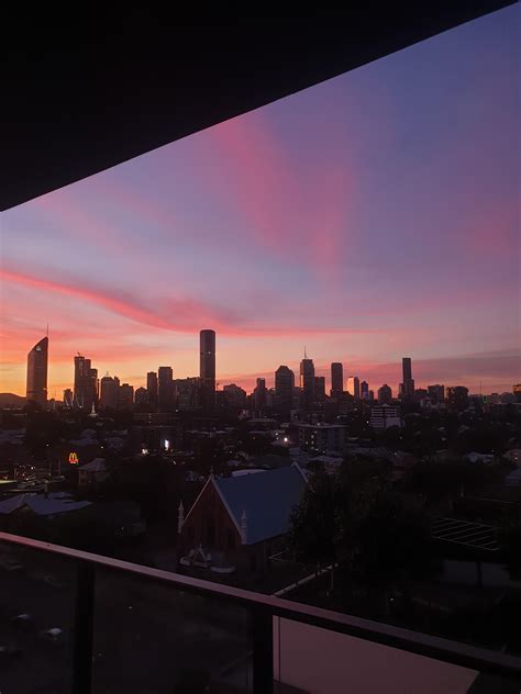 Sunset : r/brisbane