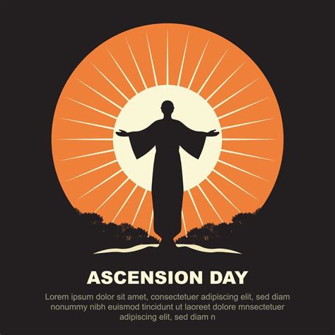 Ascension Day background. 42704943 Vector Art at Vecteezy