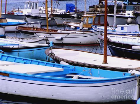 Italian Fishing Boats Photograph by Anne McDonald