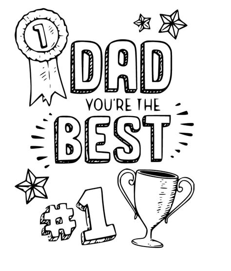 I Love You Dad Coloring Page - Free Printable Coloring Pages for Kids