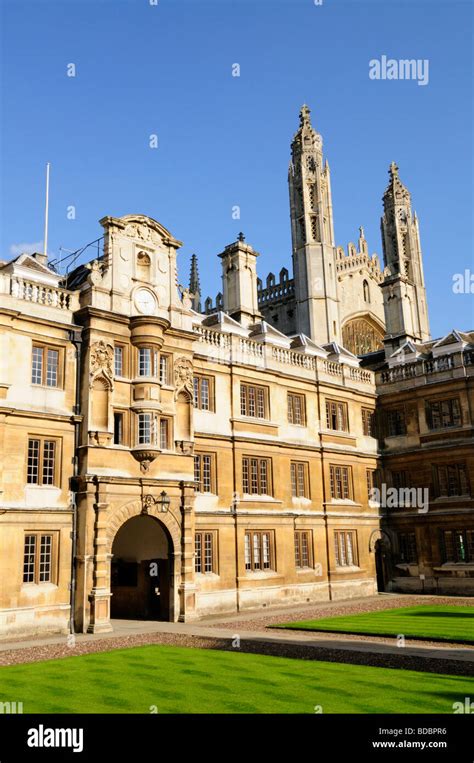 Clare College and Kings College Chapel, Cambridge England UK Stock Photo - Alamy