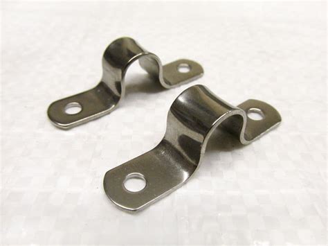 10MM Stainless Sheet Saddle Clips x2 | SecureFix Direct