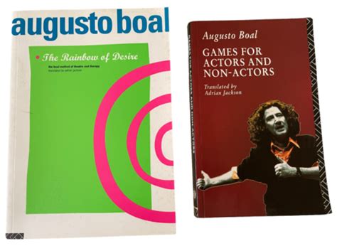 Lot of 2 Augusto Boal Books Rainbow Of Desire & Games For Actors And ...