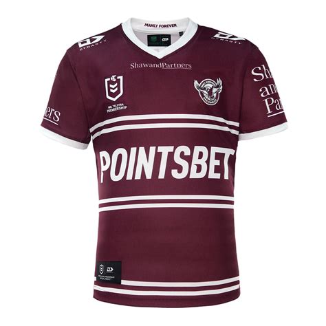 2022 Sea Eagles Mens Replica Home Jersey – Manly Warringah Sea Eagles - Official Online Store