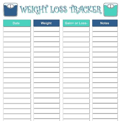 Weight Loss Progress - Etsy