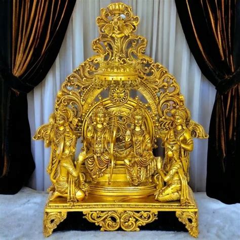 India Brass Ram Sita Statue, Temple at ₹ 31860 in Ghaziabad | ID: 2853154077812