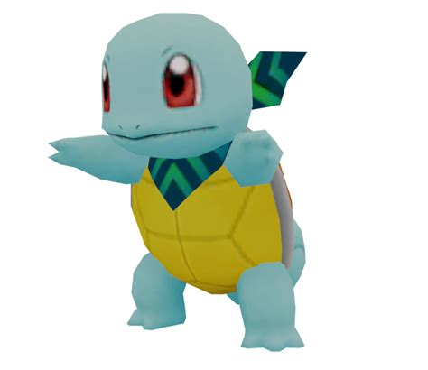 3DS - Pokémon Super Mystery Dungeon - #007 Squirtle - The Models Resource