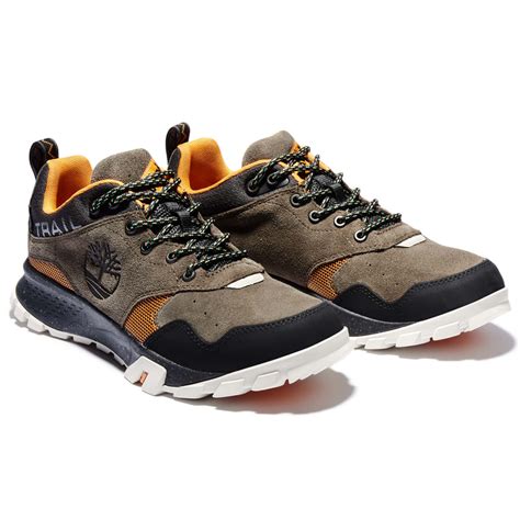 TIMBERLAND Men's Garrison Trail Low Waterproof Hiking Shoes - Eastern ...