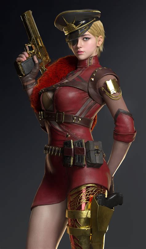 ArtStation - cross fire_female character, byoungkang kwon | Female ...