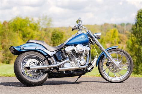 2006 Harley-Davidson® FXST/I Softail® Standard (Chopper Blue), Zieglerville, Pennsylvania ...