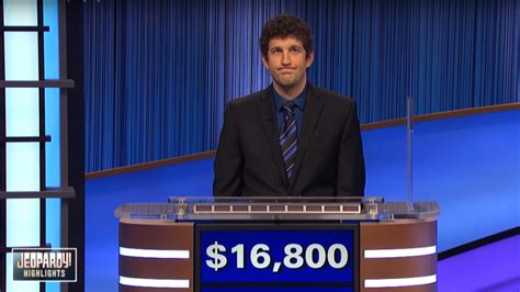 'Jeopardy!' Shock as Matt Amodio Loses in Tournament of Champions