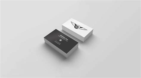 Top 26 Free Business Card Psd Mockup Templates In 2019 Throughout Blank Business Card Template ...