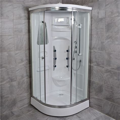 Our Crystal hydromassage unit includes: overhead shower, handheld ...