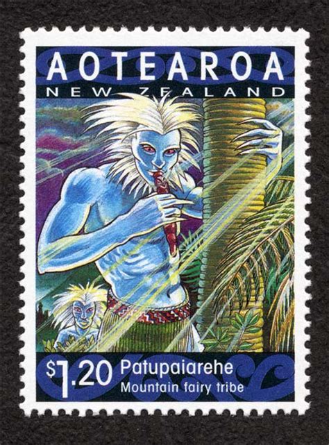 Patupaiarehe stamp – Patupaiarehe – Te Ara Encyclopedia of New Zealand