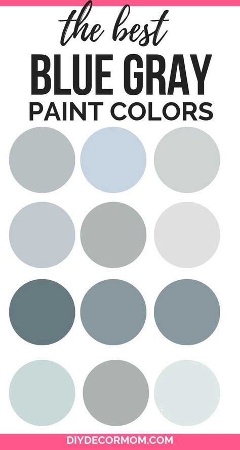 The best blue gray paint colors for your home from Sherwin-Williams, Behr, and Benjamin Moore ...