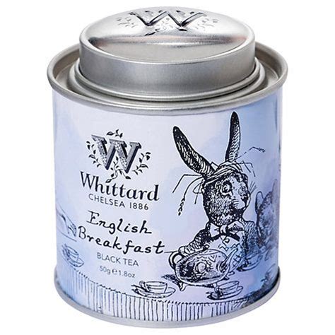 Whittard Alice English Breakfast Tea Caddy, 40g | English breakfast tea, Whittard, Tea