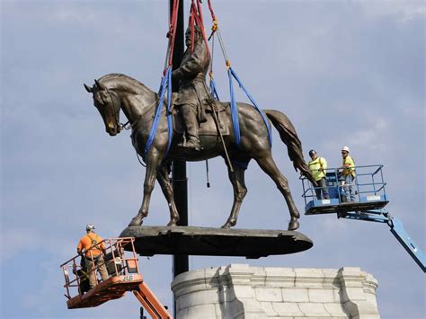 Lee statue will move to Richmond's Black History Museum : NPR