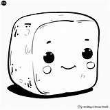 Marshmallow Coloring Pages  Free & Printable sketch template