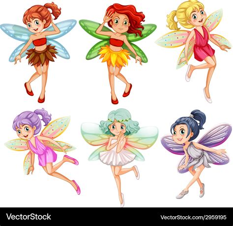 Fairies Royalty Free Vector Image - VectorStock