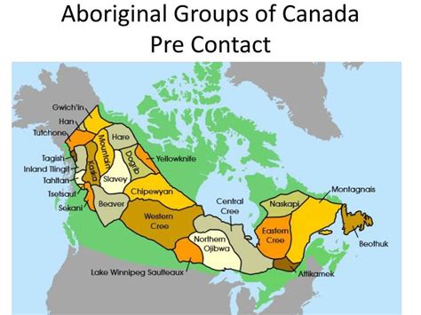 PPT - Aboriginal Groups of Canada Pre Contact PowerPoint Presentation ...