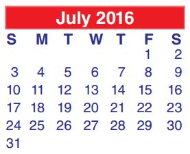 Galena Park High School - School District Instructional Calendar - Galena Park Isd - 2016-2017