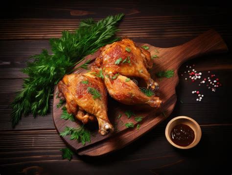 Fried Chicken Drumsticks, Homemade Poultry Legs, Baked Hen Meat, Fried ...