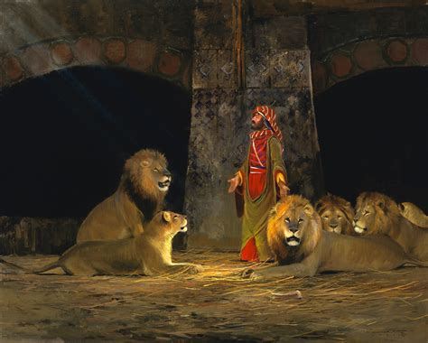 Daniel in the Lion's Den — Coleman Art