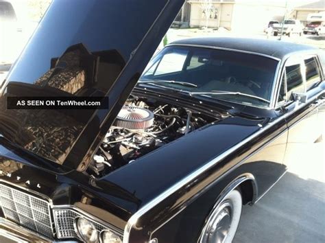 1969 Lincoln Continental Triple Black Suicide Doors