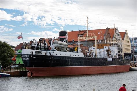 Soldek the First Ship Built in Poland after World War II To the Gdansk ...