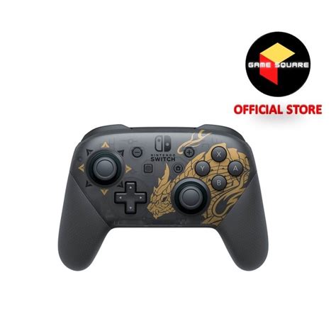 Game Square Alternative Pro Controller with HD Rumble for Nintendo ...