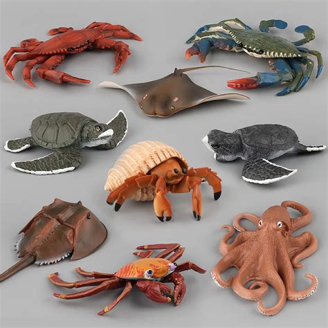 Aliexpress.com : Buy Ocean Marine World Animal Sea Life Simulation Figure Octopus Sea Turtle ...