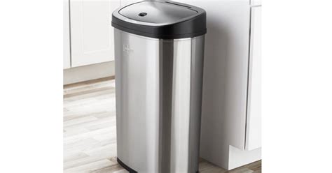 Mainstays 13.2 gal /50 L Motion Sensor Kitchen Garbage Can Only $26! (Reg. $47) - Pinching Your ...