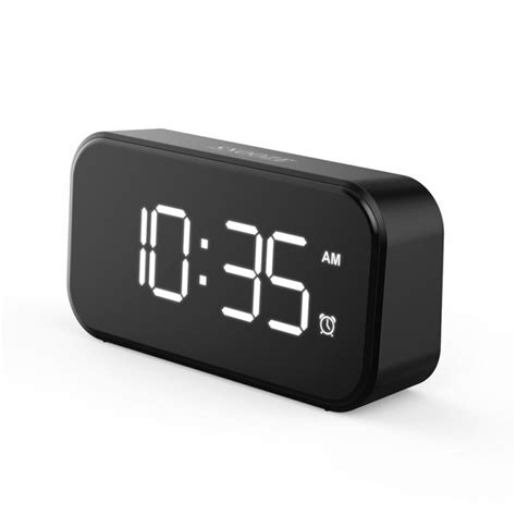 Small LED Digital Alarm Clock with Snooze, Easy to Set, Full Range ...